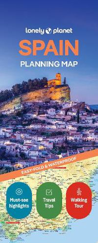 Cover image for Lonely Planet Spain Planning Map