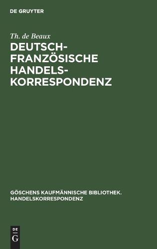 Cover image for Deutsch-Franzoesische Handelskorrespondenz