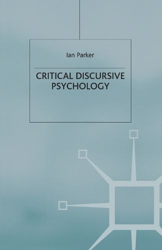 Cover image for Critical Discursive Psychology