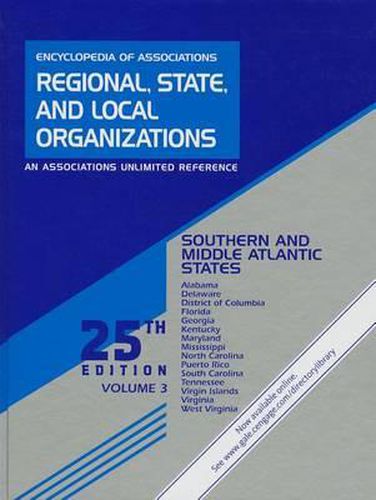 Cover image for Southern and Middle Atlantic States