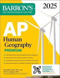 Cover image for AP Human Geography Premium, 2025: Prep Book with 6 Practice Tests + Comprehensive Review + Online Practice
