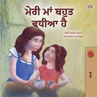 Cover image for My Mom is Awesome (Punjabi Book for Kids- Gurmukhi)