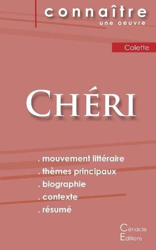 Fiche de lecture Cheri de Colette (Analyse litteraire de reference et resume complet)
