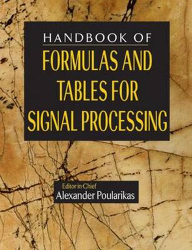 Cover image for Handbook of Formulas and Tables for Signal Processing