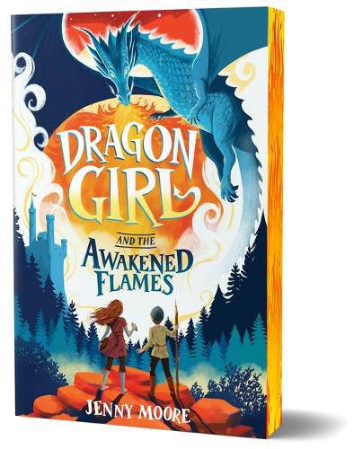 Cover image for Dragon Girl and the Awakened Flames