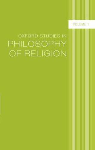 Cover image for Oxford Studies in Philosophy of Religion