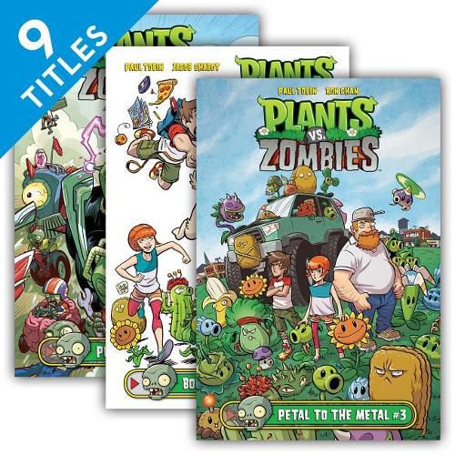 Cover image for Plants vs. Zombies Set 2: Boom Boom Mushroom/ Garden Warfare/ Petal to the Metal
