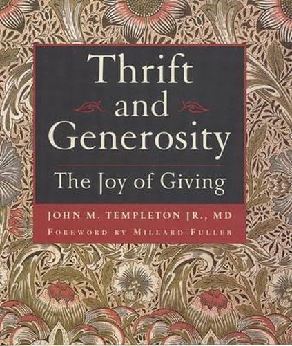 Thrift and Generosity: The Joy of Giving