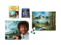 Cover image for Bob Ross: Happy Little Puzzles