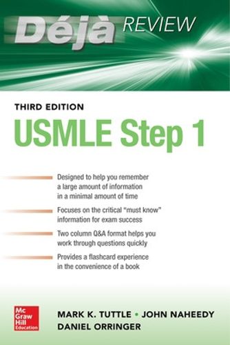 Cover image for Deja Review USMLE Step 1 3e