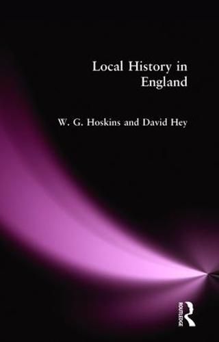 Cover image for Local History in England