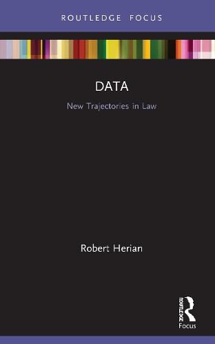 Cover image for Data: New Trajectories in Law