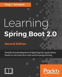 Cover image for Learning Spring Boot 2.0 -