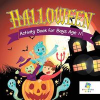 Cover image for Halloween Activity Book for Boys Age 11