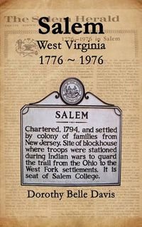 Cover image for Salem West Virginia 1776 1976
