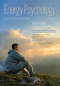 Cover image for Energy Psychology Journal, 6:1