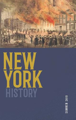 Cover image for New York History, Volume 100, Number 1