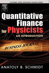 Cover image for Quantitative Finance for Physicists: An Introduction