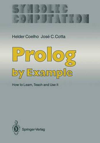 Cover image for Prolog by Example: How to Learn, Teach and Use It