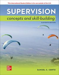 Cover image for ISE Supervision: Concepts and Skill-Building