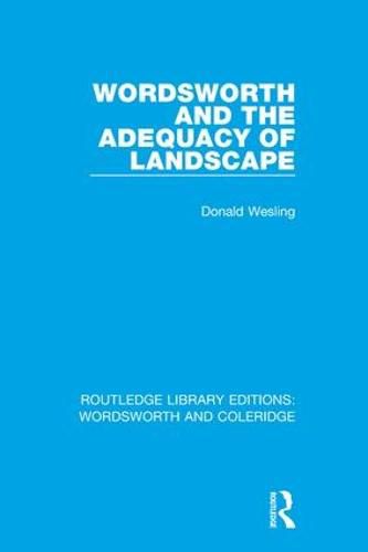 Cover image for Wordsworth and the Adequacy of Landscape