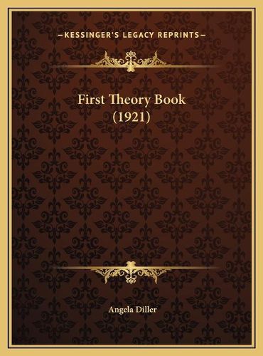Cover image for First Theory Book (1921)