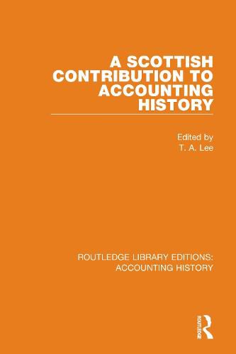 Cover image for A Scottish Contribution to Accounting History