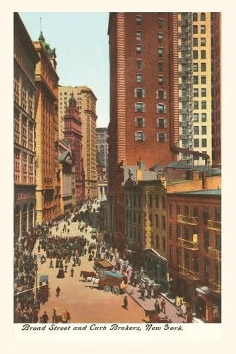 Cover image for Vintage Journal Broad Street, Curb Brokers, New York City