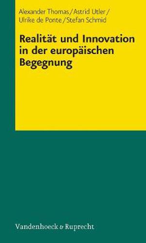 Cover image for Realitat und Innovation in der europaischen Begegnung