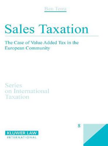 Cover image for Sales Taxation