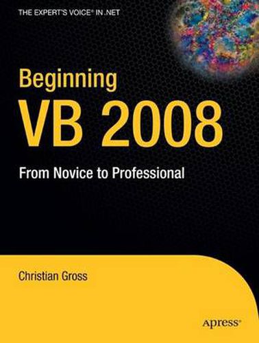 Cover image for Beginning VB 2008: From Novice to Professional