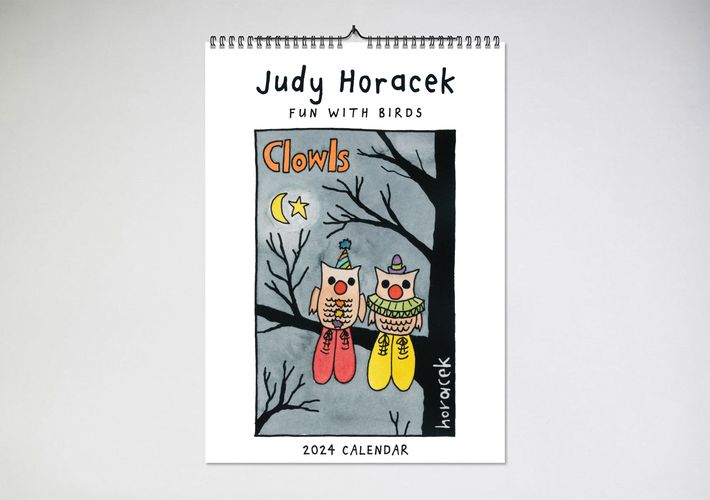 Cover image for Judy Horacek 2024 Wall Calendar
