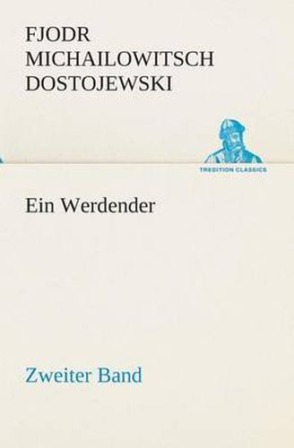 Cover image for Ein Werdender - Zweiter Band