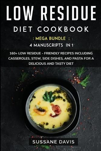 Cover image for Low Residue Diet Cookbook