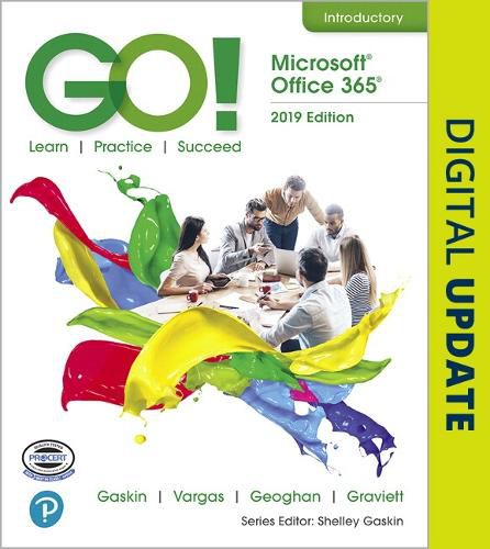 Cover image for GO! with Microsoft Office 365, 2019 Edition Introductory