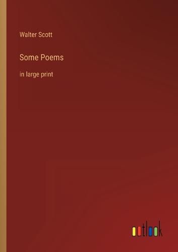 Cover image for Some Poems