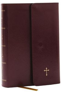 Cover image for KJV Holy Bible, Compact Reference Bible, Leatherflex, Burgundy with flap, 43,000 Cross-References, Red Letter, Comfort Print: Holy Bible, King James Version