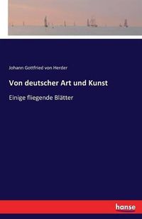 Cover image for Von deutscher Art und Kunst: Einige fliegende Blatter