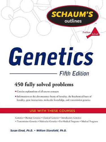 Cover image for Schaum's Outline of Genetics, Fifth Edition