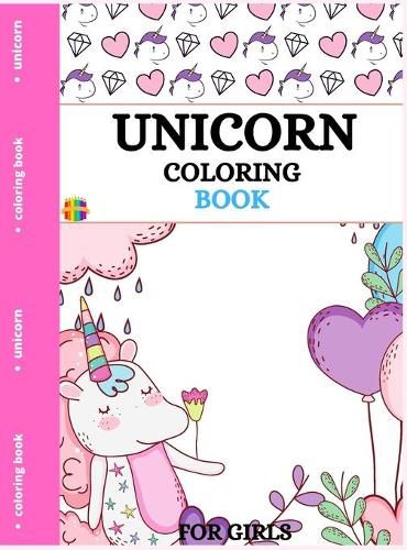 Cover image for Unicorn Coloring Book: Cute Coloring Pages for Little Girls