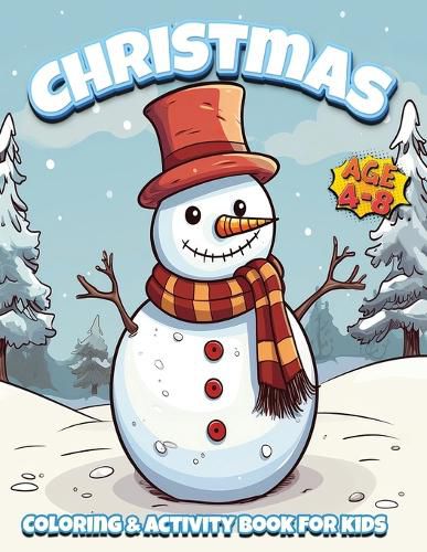 Cover image for Christmas Coloring and Activity Book