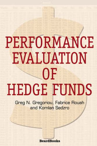 Cover image for Performance Evaluation of Hedge Funds