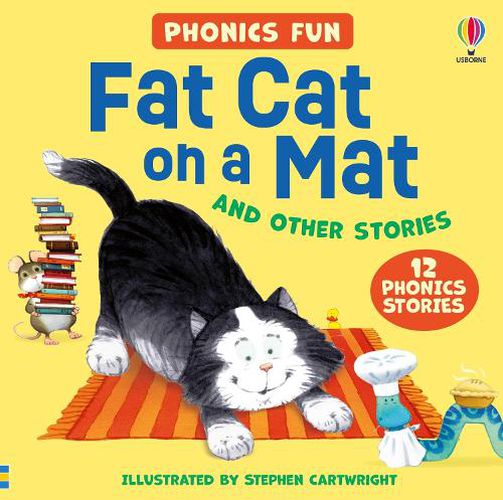 Cover image for Usborne Phonics - Fat Cat on a Mat and other stories