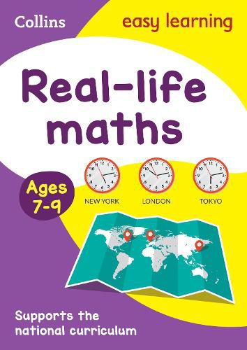 Cover image for Real-life maths Activity Book Ages 7-9