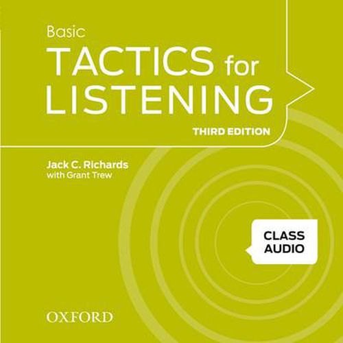 Cover image for Tactics for Listening: Basic: Class Audio CDs (4 Discs)