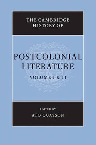 Cover image for The Cambridge History of Postcolonial Literature 2 Volume Set