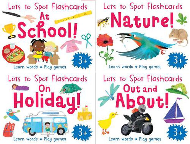 Cover image for Lots to Spot Flashcards Tray: My Busy Day