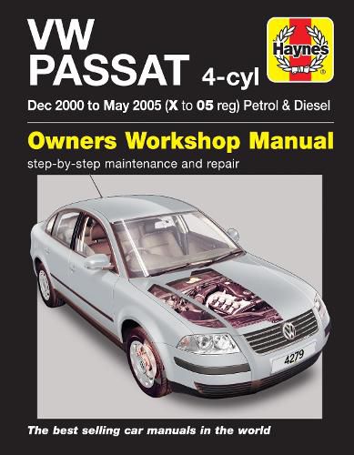 Cover image for VW Passat Petrol And Diesel Service And Repair Man: 00-05