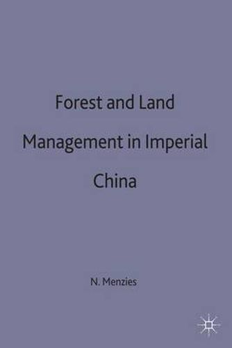 Cover image for Forest and Land Management in Imperial China