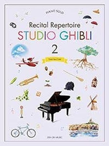 Cover image for Studio Ghibli Recital Repertoire 2 Intermediate